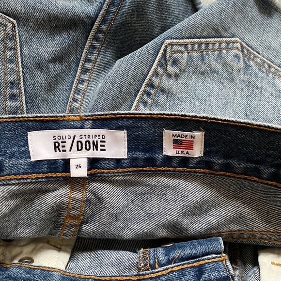 Re/ done denim short size 25 - Picture 4 of 5